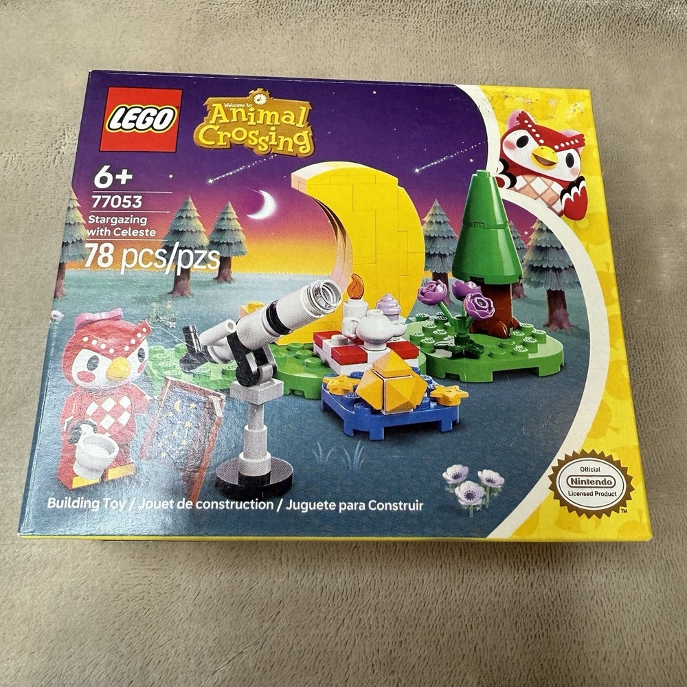 LEGO Animal Crossing: Stargazing with Celeste (77053) New Sealed 78pcs